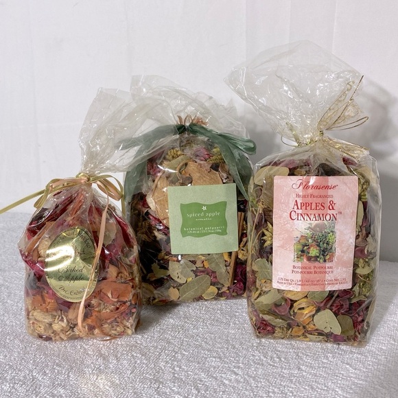 Vintage Baked Apple Spiced Apple Apples & Cinnamon Potpourri Lot - Picture 1 of 8